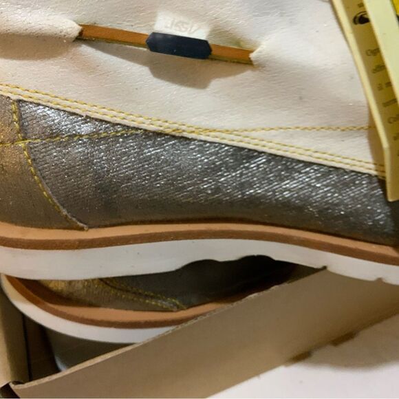 Vintage VAEL Deckard Mid Canvas Shoe Mens Size 9 Silver Vibram Boat Yacht main image 11